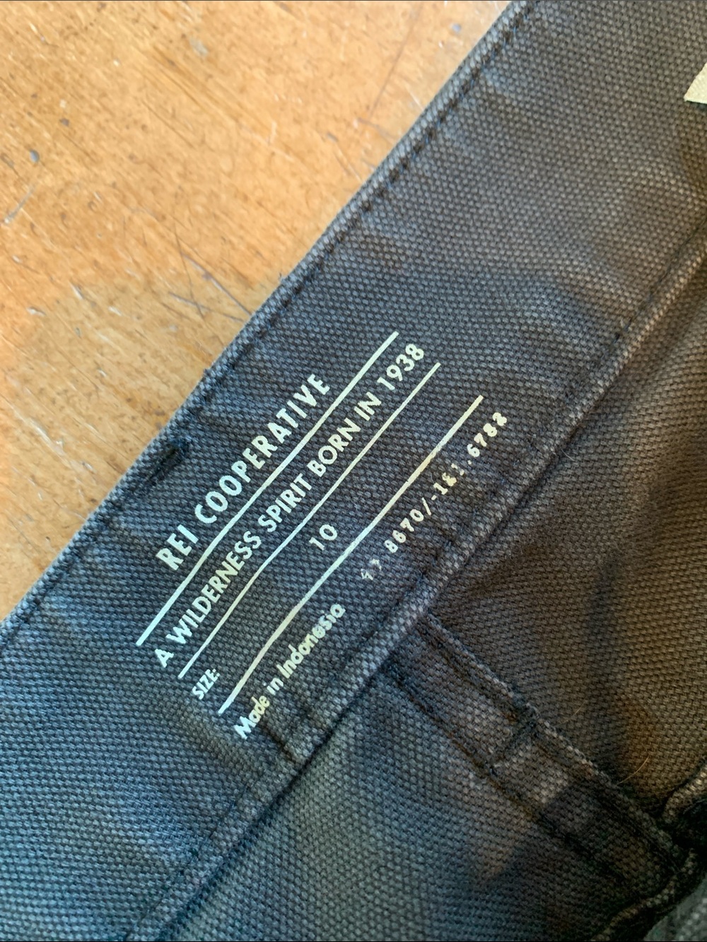 Rei Black Cargo Charcoal Gray Utility Pants - Picture 2 of 16